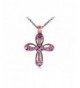 Alilang Rhinestones Antique Pendant Necklace