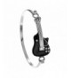 PammyJ Silvertone Enamel Electric Bracelet