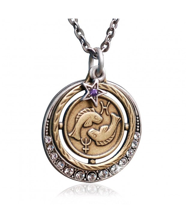 Pisces Zodiac Astrology Pendant Necklace