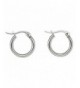 Earrings Stainless Steel 15 5mm Round