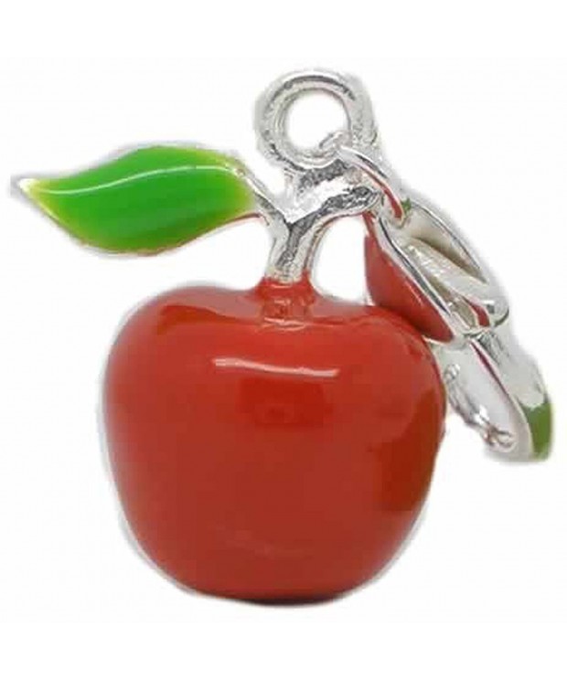 Apple Charm European Jewelry Lobster