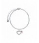 Delight Small Crystal Heart Bracelet