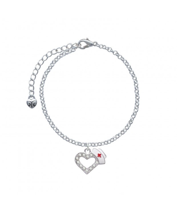 Delight Small Crystal Heart Bracelet