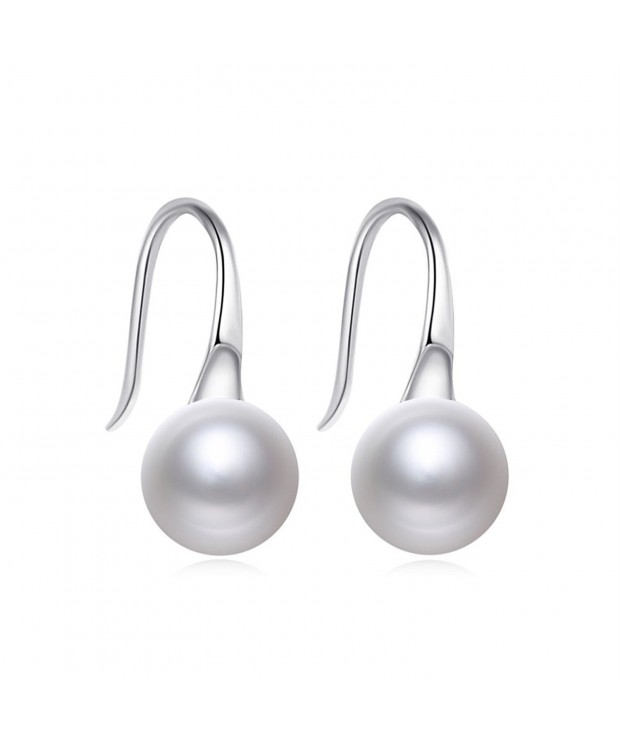 Sterling Earring Freshwater Pearl Earrings