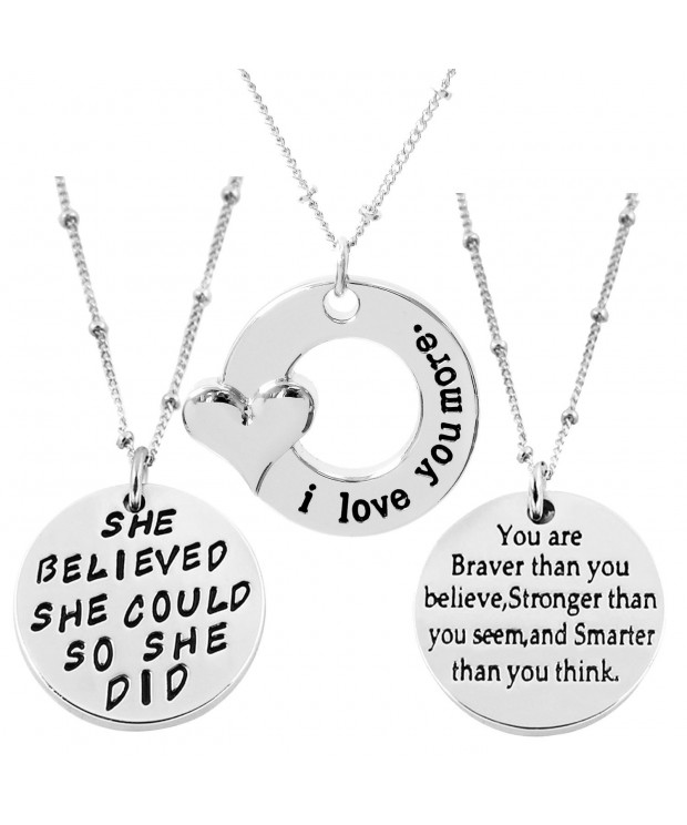 ALoveSoul Braver Believed Inspirational Necklace