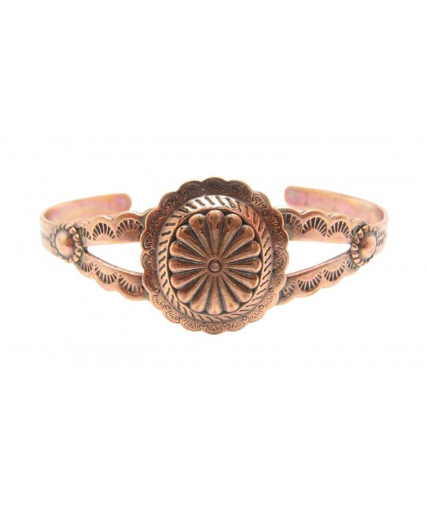 Womens Copper Cuff Bracelet CB090