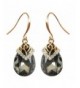 Navachi Plated Crystal Zircon Earrings