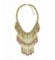 Lux Accessories N180353 3 N465 Fringe Necklace