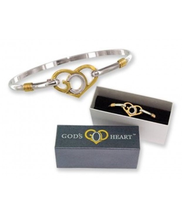 Gods Heart Bangle Bracelet Boxed