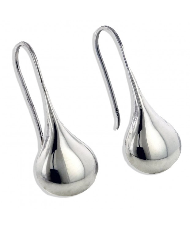 Classic Teardrop Sterling Silver Earrings