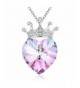 Valentines Angelady Necklace Girlfriend Swarovski