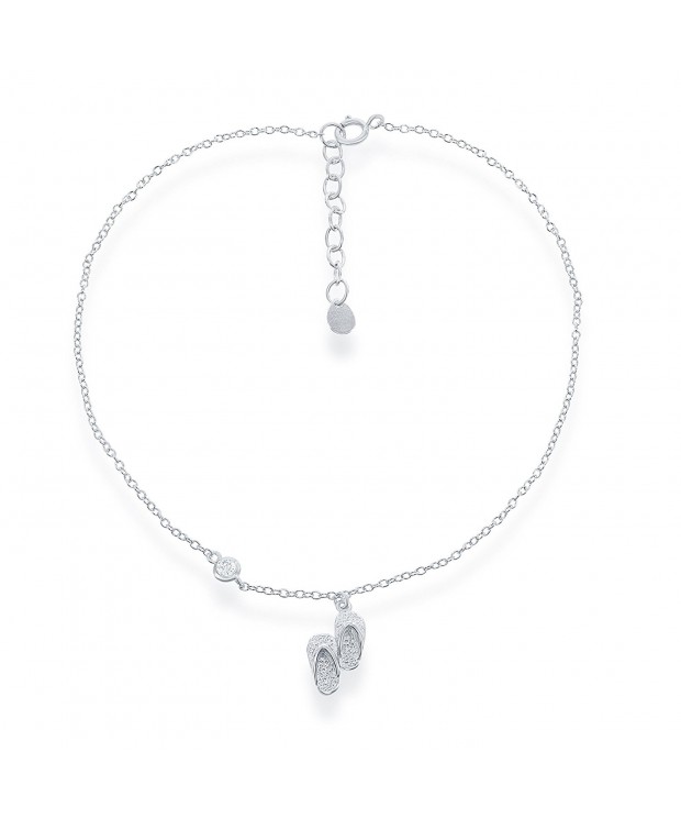 Beaux Bijoux Sterling Zirconia Bracelet