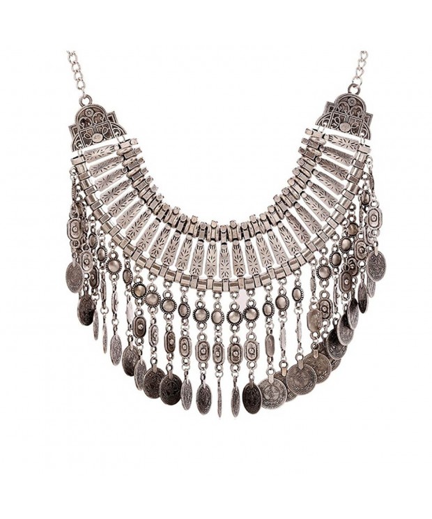 Flesser Vintage Necklace Tassels Festival