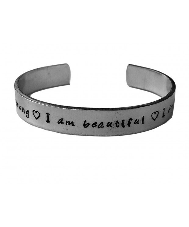 Beautiful Inspirational Bracelet Aluminum Adjustable