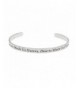 Polished Stainless Sisters Friends Bracelet
