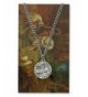 Hubert 4 inch Pewter Pendant Necklace