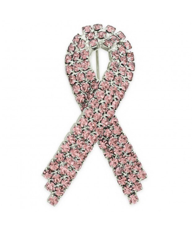 PinMarts Breast Rhinestone Crystal Awareness