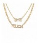 Lux Accessories Felicia Irrelevant Necklace