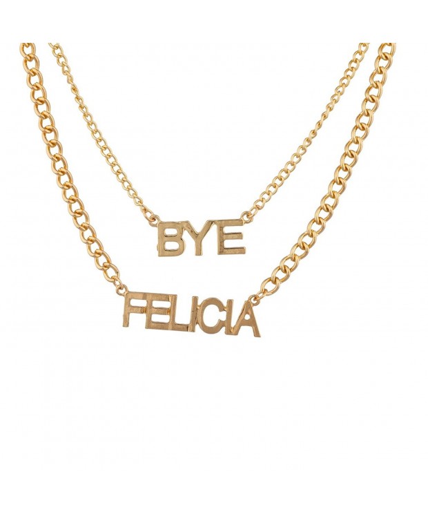 Lux Accessories Felicia Irrelevant Necklace
