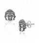 WithLoveSilver Sterling Silver Buddha Earrings