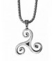 Exoticdream Classic Triskele Pendant Stainless