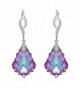 EleQueen Sterling Earrings Swarovski Crystals