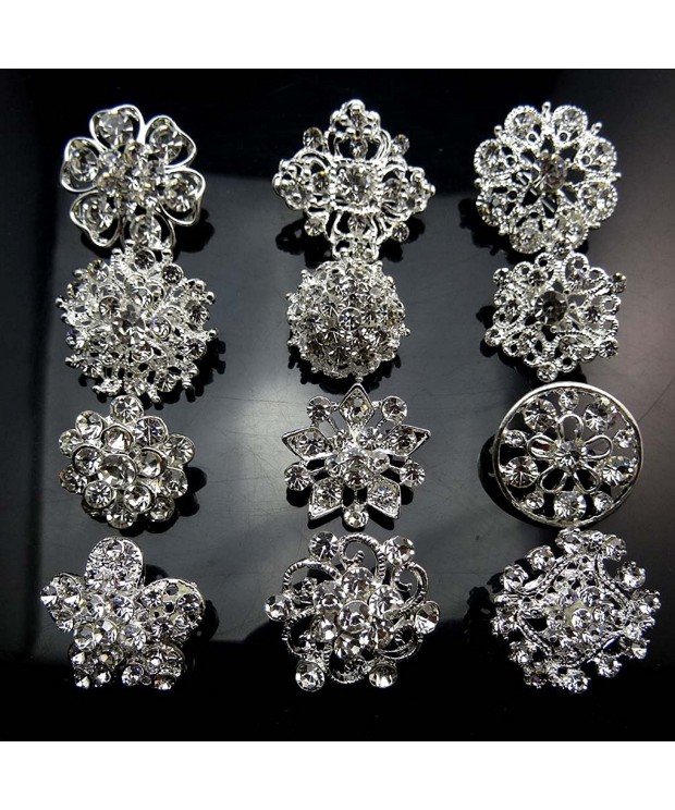 Wedding Crystal Brooches Rhinestone Corsage