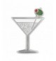 PinMarts Martini Celebration Glitter Enamel