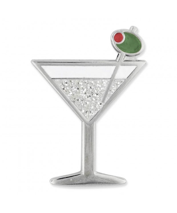 PinMarts Martini Celebration Glitter Enamel