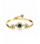 CS DB 18K Gold Bracelet Emerald