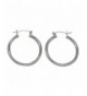 Sterling Silver Thick Earrings Click Down
