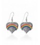Pride Earrings French Crystal Rhinestones