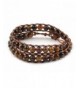 Bracelet Genuine Leather Hand Knotted Multilayer