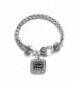 Teacher Classic Silver Crystal Bracelet