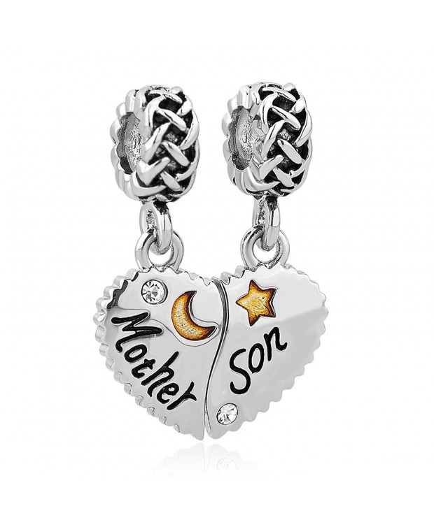 DemiJewelry Mother Heart Charms Bracelet