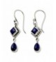 NOVICA Sterling Silver Earrings Diamonds