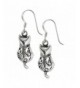 Sterling Silver Openwork Kitten Earrings