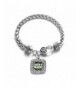 Soldier Classic Silver Crystal Bracelet