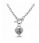 Stainless Letter Initial Monogram Necklace