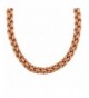 Bronze Braided Leather Necklace Extender