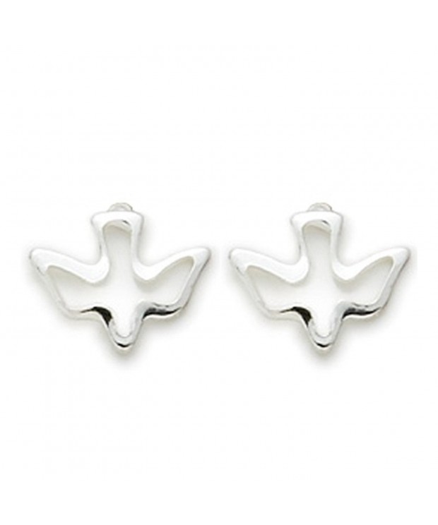 Sterling Silver Pierced Descending Earrings