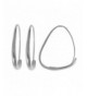 Boma Sterling Silver Triangle Hoops