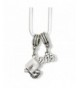 Graduation Charm Snake Chain Necklace