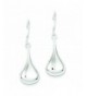 Shop4Silver QE3936 Sterling Teardrop Earrings