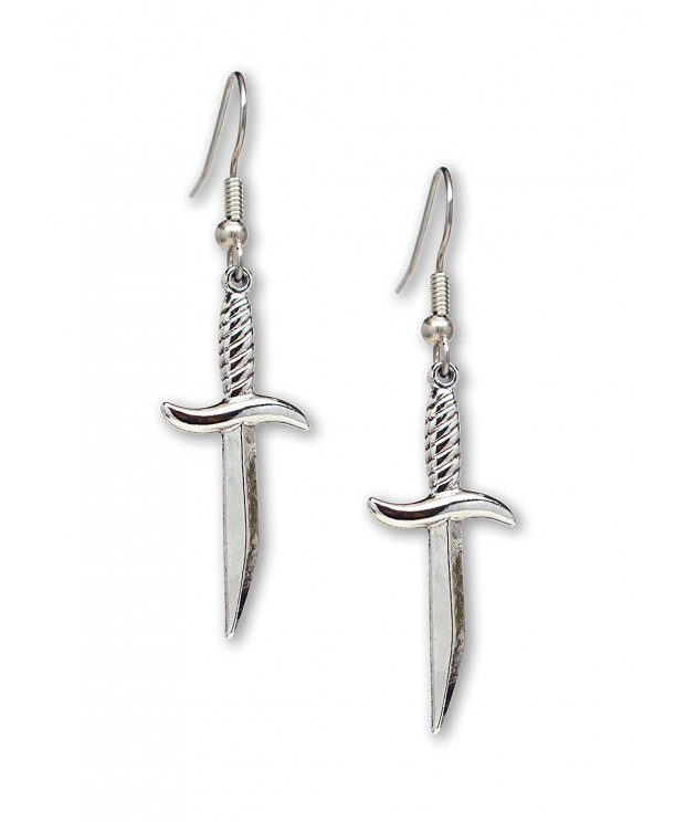 Gothic Dagger Medieval Renaissance Earrings