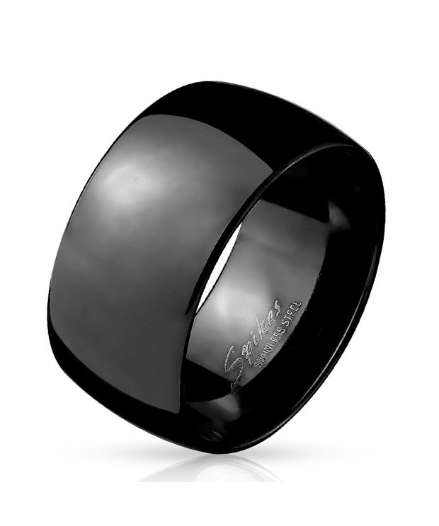 Stainless Steel Black Gold Wedding