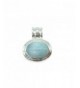 Larimar Gemstones Sterling Silver Pendant