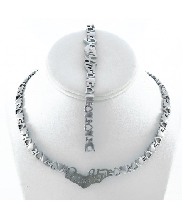 SILVER NECKLACE BRACELET STAMPATO LENGTH