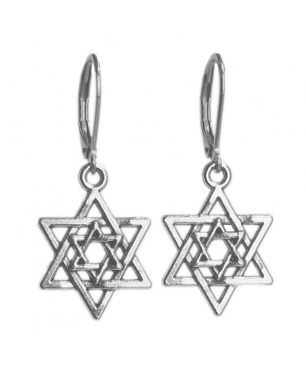 Sabai NYC Judaica Earrings Leverback