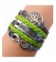 SusenstoneHandmade Adjustable Multilayer Bracelet Wristband